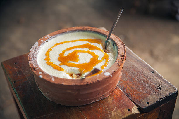 Curd with Kithul Treacle